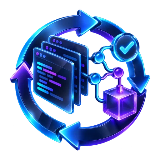 3D S4-DevLoop software delivery icon