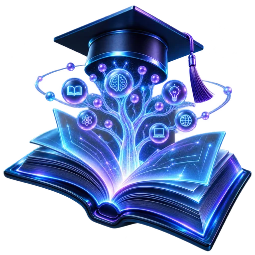 3D Smart Academy education icon