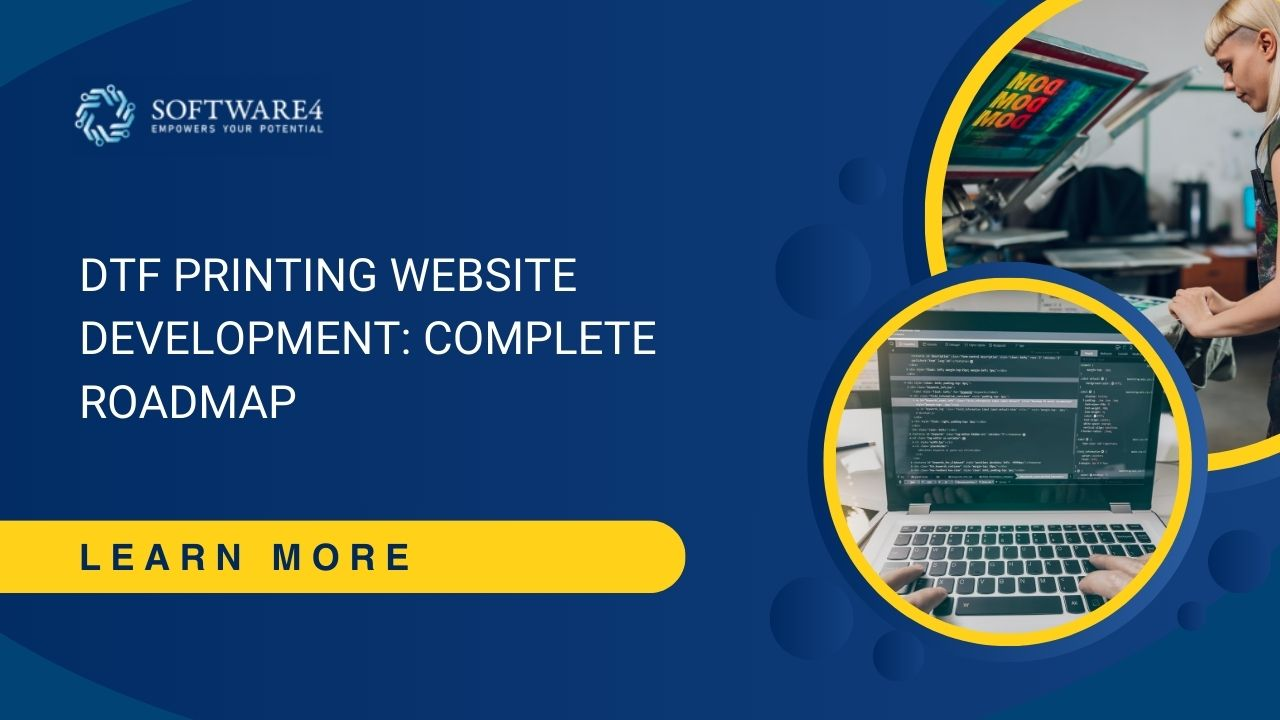 DTF printing website development