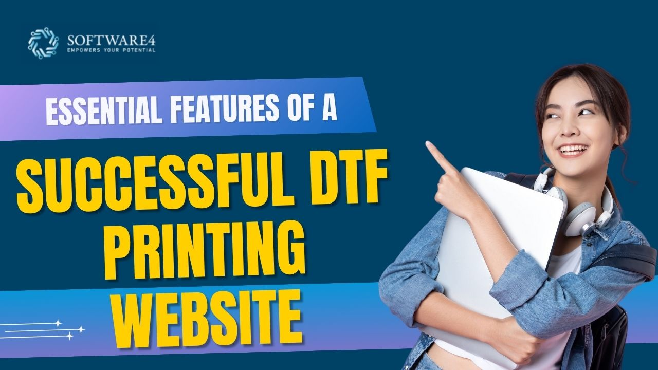 DTF printing website development